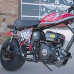 TrailMaster Hurricane 200X Roja Mini Moto Offroad - Imagen 2